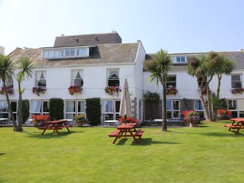Hotel view from the Garden
