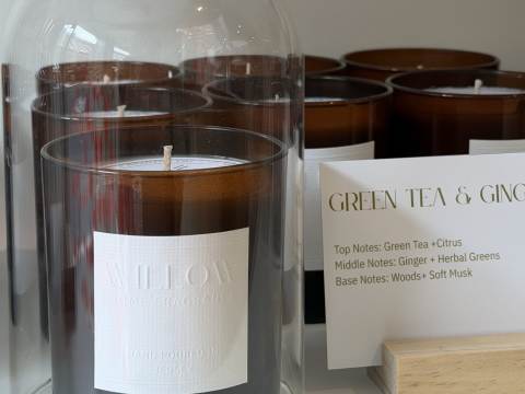 Hand made candles in Jersey