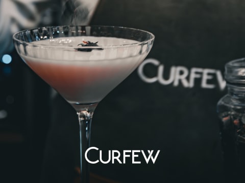 Code Rose cocktail. House-infused Jersey White Chocolate vodka meets delicate rose, and bright citrus.