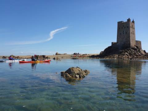 Seymour tower seen form a kayak