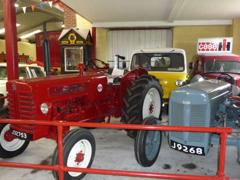 Classic tractors - many more are on display