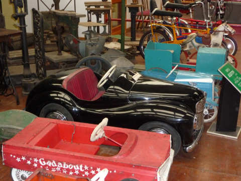 Just part of our collection of toys