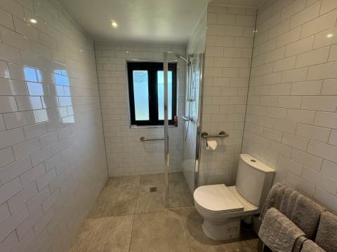 Wet room style shower room