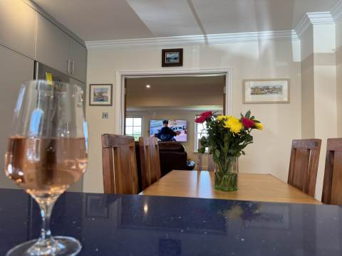 Kitchen and dining area