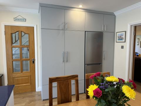 Kitchen and dining area