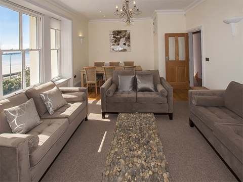 Lounge and dining area