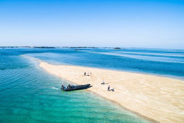 Sandbank at Les Minquiers