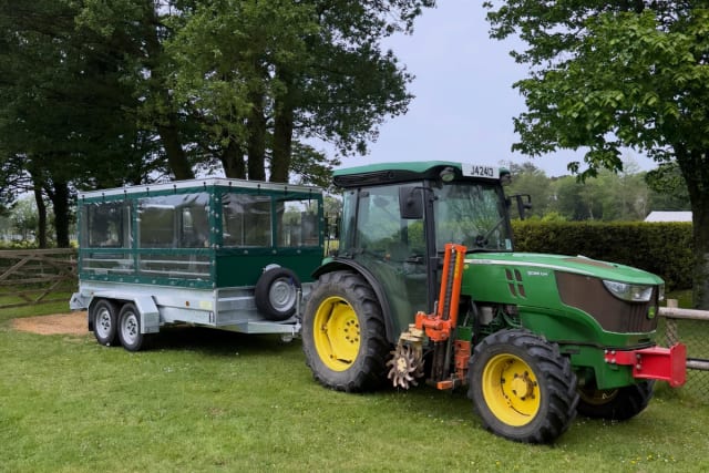 Tractor Rides at La Mare Wine Estate