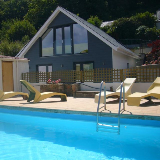 Poolside Villa Jersey by Macoles