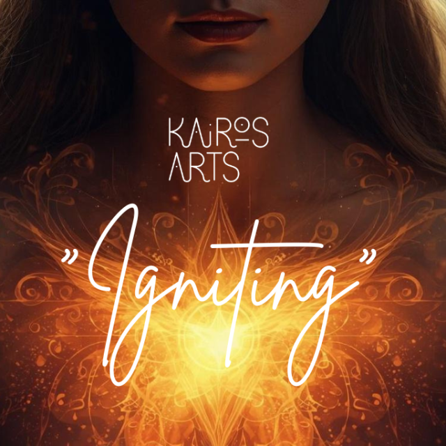 Lady with internal flame