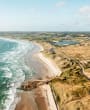 Aerial view of St. Ouen