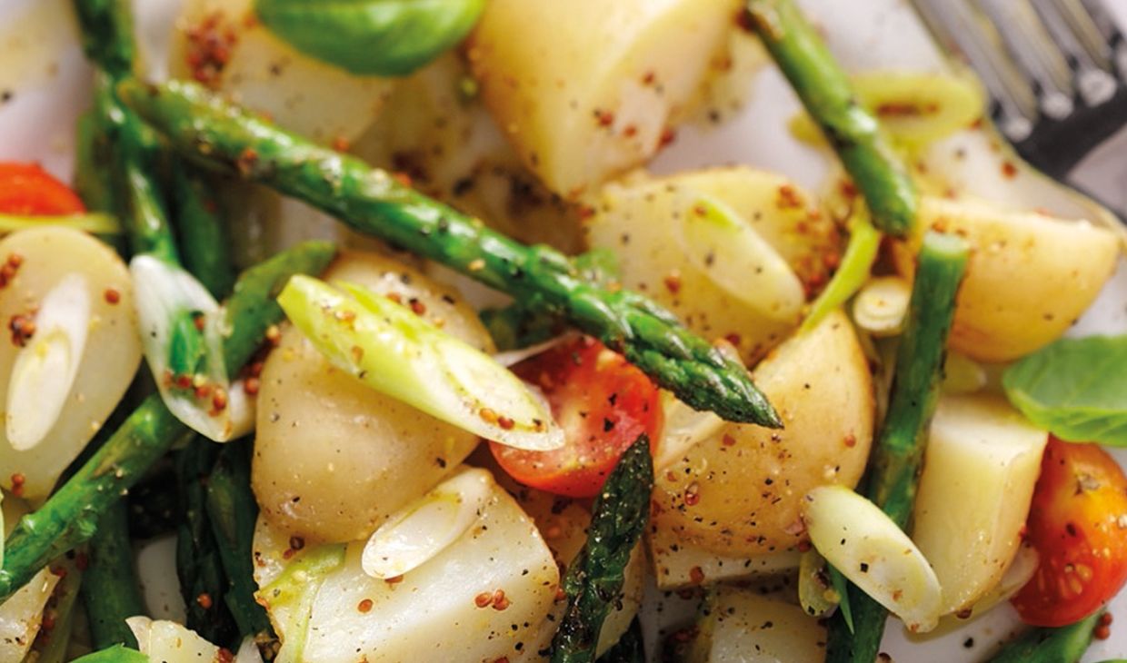 Plate of Jersey Royals