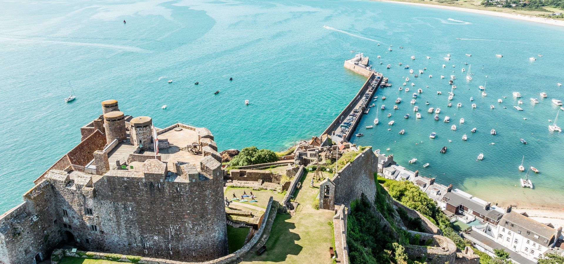 Flights to Jersey from London Gatwick - Jersey Gorey Castle-min