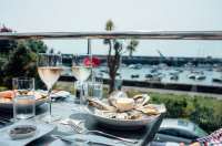 Fine dining by the sea