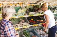 The Hellio's Farm stall