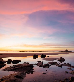Sunset on St. Ouen