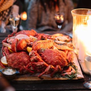 Seafood platter