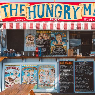 The Hungry Man Kiosk