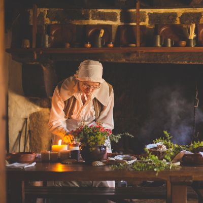 Hamptonne Country Life Museum living history