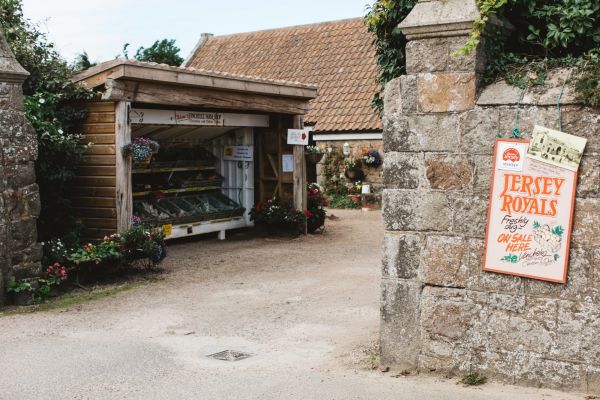 A farm stall