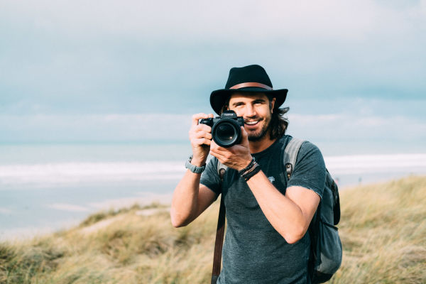 Matt Porteous with his camera