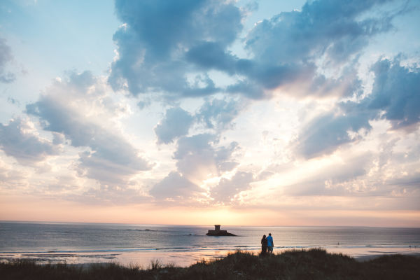 Sunset at St. Ouen