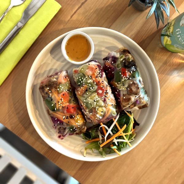 Vegan food at the sinful vegan