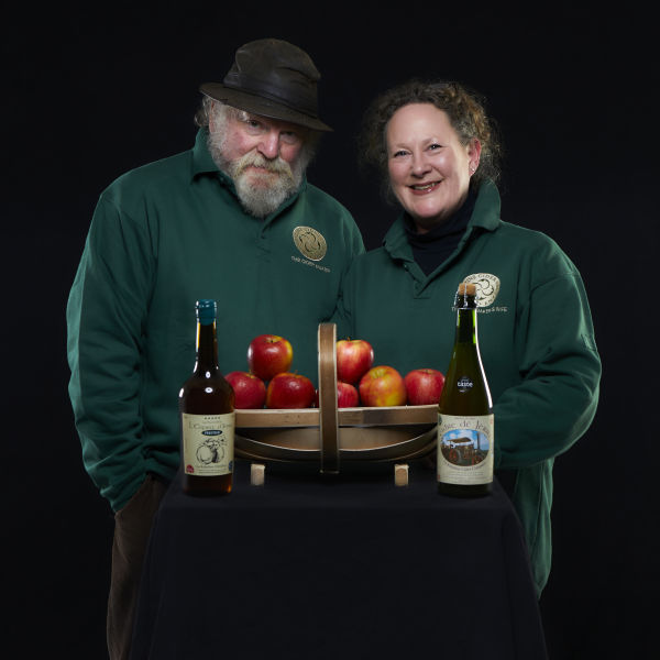 A picture of Richard and Sarah Matlock, the founders of La Robeline.