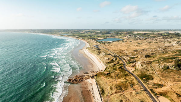 Picture of a Jersey beach