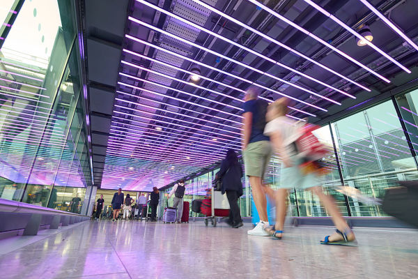 London Heathrow Airport Terminal 5 - Flights to Jersey