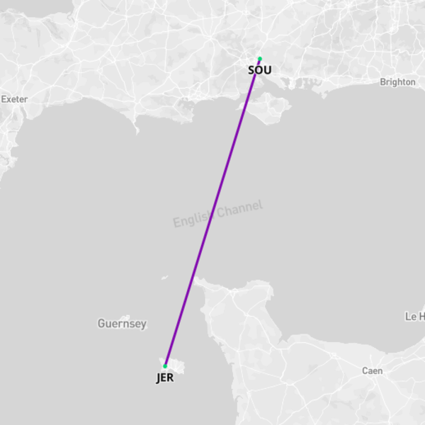 Flights to Jersey from Southampton (SOU-JER)