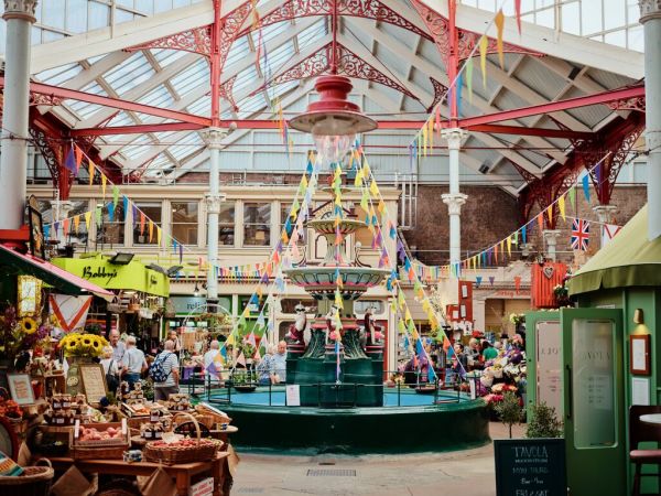 Central market St. Helier
