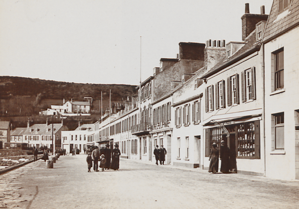 old view from Gorey pier