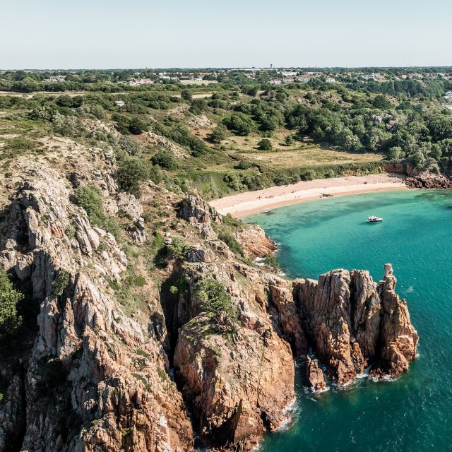 Aerial view of Beauport Bay