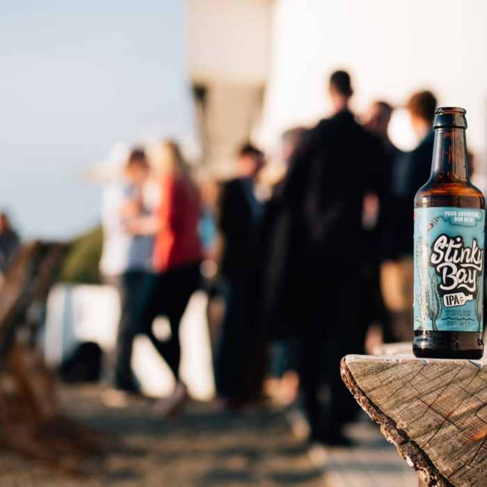 Stink Bay beer bottle
