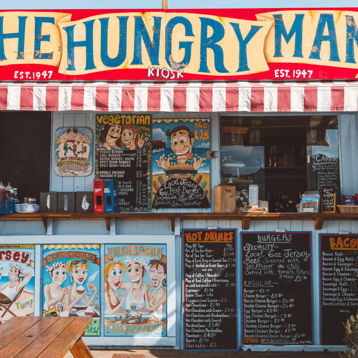 The Hungry Man Kiosk