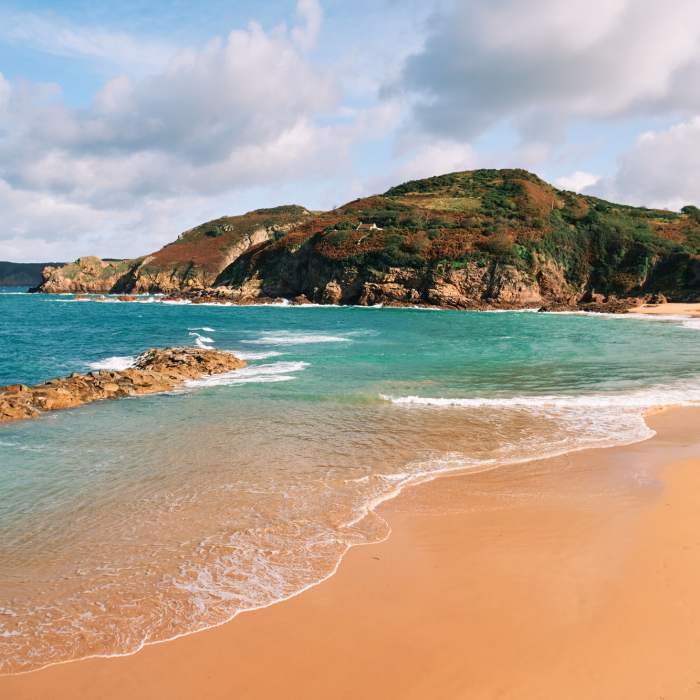 Greve de lecq beach